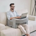 thumbnail image 3 of NAIZEA Reading Pillow for Gaming, Extra Large Arm Rest Pillow for Adult, Memory Foam Lap Desk Pillow for Reading, Working, Crocheting, Playing Steam Deck Switch or Sitting in Bed Couch, 3 of 10
