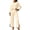 Beige, variant on Two Piece Sets for Women Fall Outfits Lounge Set Casual Long Sleeve Round Neck Top Loose High Waist Wide Leg Pants 2 Piece Tracksuit