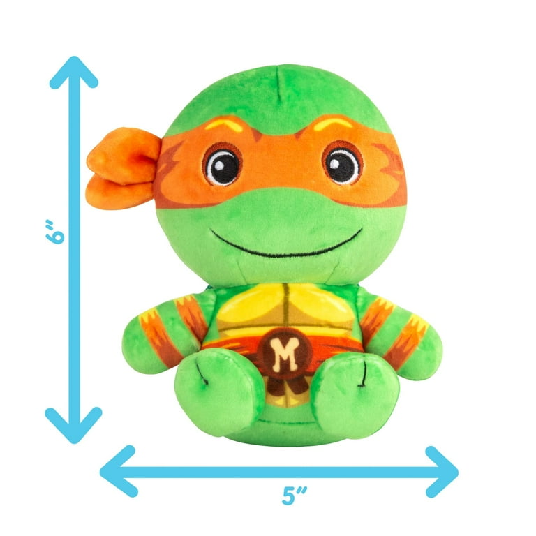 Club Mocchi-Mocchi TMNT Michelangelo Plushie Toy Stuffed Animal