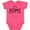 Retro Heather Pink, variant on Inktastic It's Home- State of Arkansas Outline Distressed Text Boys or Girls Baby Bodysuit