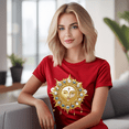 thumbnail image 2 of Sun Shirt, Shirt with Sun, Tee Shirt with Gold Sun, 2 of 17