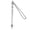 Silver onion, variant on Giaone Decorative Yad Torah Pointer, Bible Reading Assistant with Chain