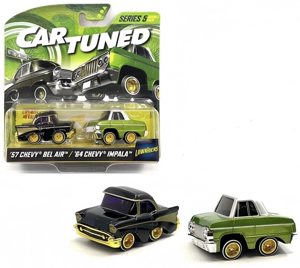 Car Tuned 541967-XX2 Lowriders Series 5 Chevrolet Double Pack Cars