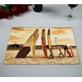 thumbnail image 2 of ABPHQTO Surfing For Rent Om The Sunset Beach Mantel individual para mesa Food Mat 30x45 cm Pack de 2., 2 of 2