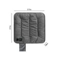 thumbnail image 3 of SDNall Electric Heating Pad, USBPortable Heated Seat Cushion, Washable For Indoor Seat Cushion Classroom Dormitory Household Electric Heating Chair Cushion, 3 of 8
