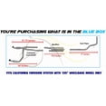 thumbnail image 2 of Northeastern Exhaust Catalytic Converter, Muffler & Tail Pipe Fits 2006-2010 GMC Savana 3500 & Chevrolet Express 3500 4.8L 135" WB - Direct Fit | Stainless Steel Complete System, 2 of 9