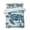 Blue, variant on Quilts King Size, Teal Blue Turtle Coastal Soft Comforter Bedding Set for Bed, Vintage Stripe Botanical Beach Lightweight Quilted Bedspread with Pillow Cover(2 Pieces) for All Season, 96x106 Inch
