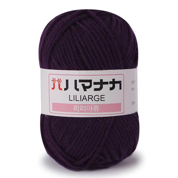 Hilo de tejer de algodón de leche suave de 25g, hilo de algodón de 4 capas para tejer antibolitas de alta calidad para bufanda de ganchillo, suéter, sombrero, muñeca artesanal Dengxun unisex