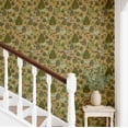 thumbnail image 2 of S4Sassy Peel & Stick Vinyl Wallpaper, Jungle Wall Paper Contact Paper Waterproof- Brown, 25"x360", Removable Asian Style Covering for Home Decor in Bedrooms & Living Areas, 2 of 9