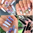 thumbnail image 4 of Pegatinas de Mariposas ZHCH para uñas 30 piezas diseño de flores y Mariposas, 4 of 5