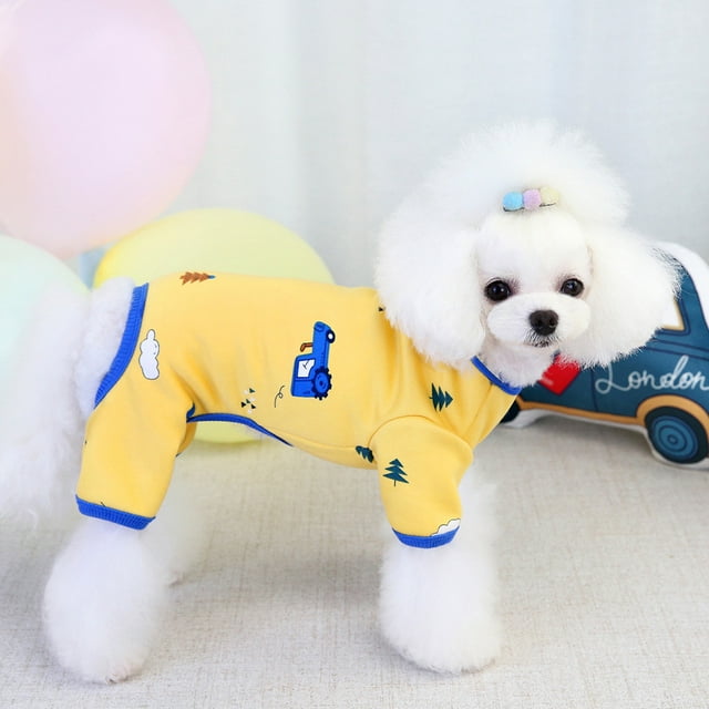 Xihbxyly Ofertas Prime Espesar Servicio Domestico de Cuatro Patas Nueva Ropa para Mascotas y Abrigo de Invierno