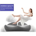 thumbnail image 6 of SupremeComfort X-Large Gel Infused Memory Foam Seat Cushion for Office Chair, Kitchen Chair, Car Seats- Elevate Your Seating Experience -Pressure Sore and Tailbone Pain Relief, 6 of 7