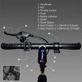 thumbnail image 6 of iDeaPLAY H85B Kids Kick Scooter, High-Speed Scooter 250W Motor 15.5 Miles Long Mileage, Portable Folding Design Commuting Motorized Electric Scooter Bike for Kids Adults, 6 of 9
