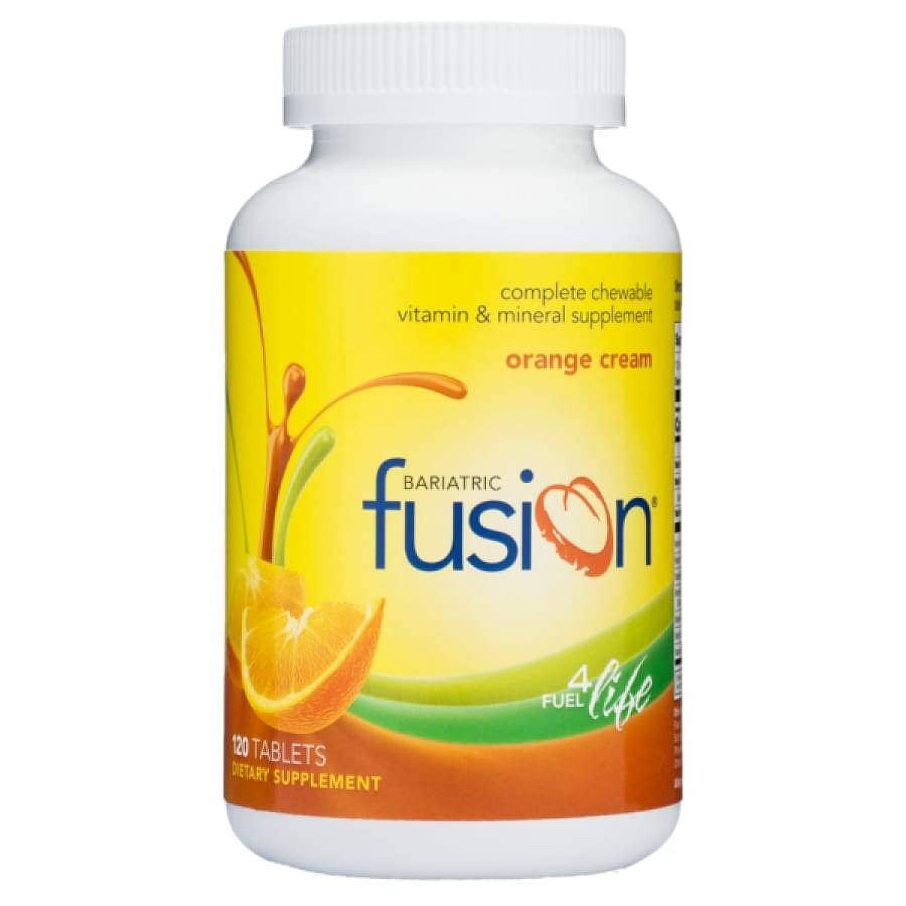 Bariatric Fusion Strawberry Complete Chewable Bariatric Multivitamin for Bariatric Surgery Patients Including Gastric Bypass and Sleeve Gastrectomy, 120 Tablets