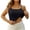 Black Tank Tops, variant on Women Seamless Built In Bra O-Neck Camisole For Soft Support Tank Tops Summer Sleeveless Solid Color With Removable Padding All Day Comfort Relaxed Fit Female Camis
