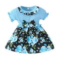 thumbnail image 4 of Kids Toddler Baby Girls Spring Summer Floral Ruffle Dress Clothing, 4 of 4