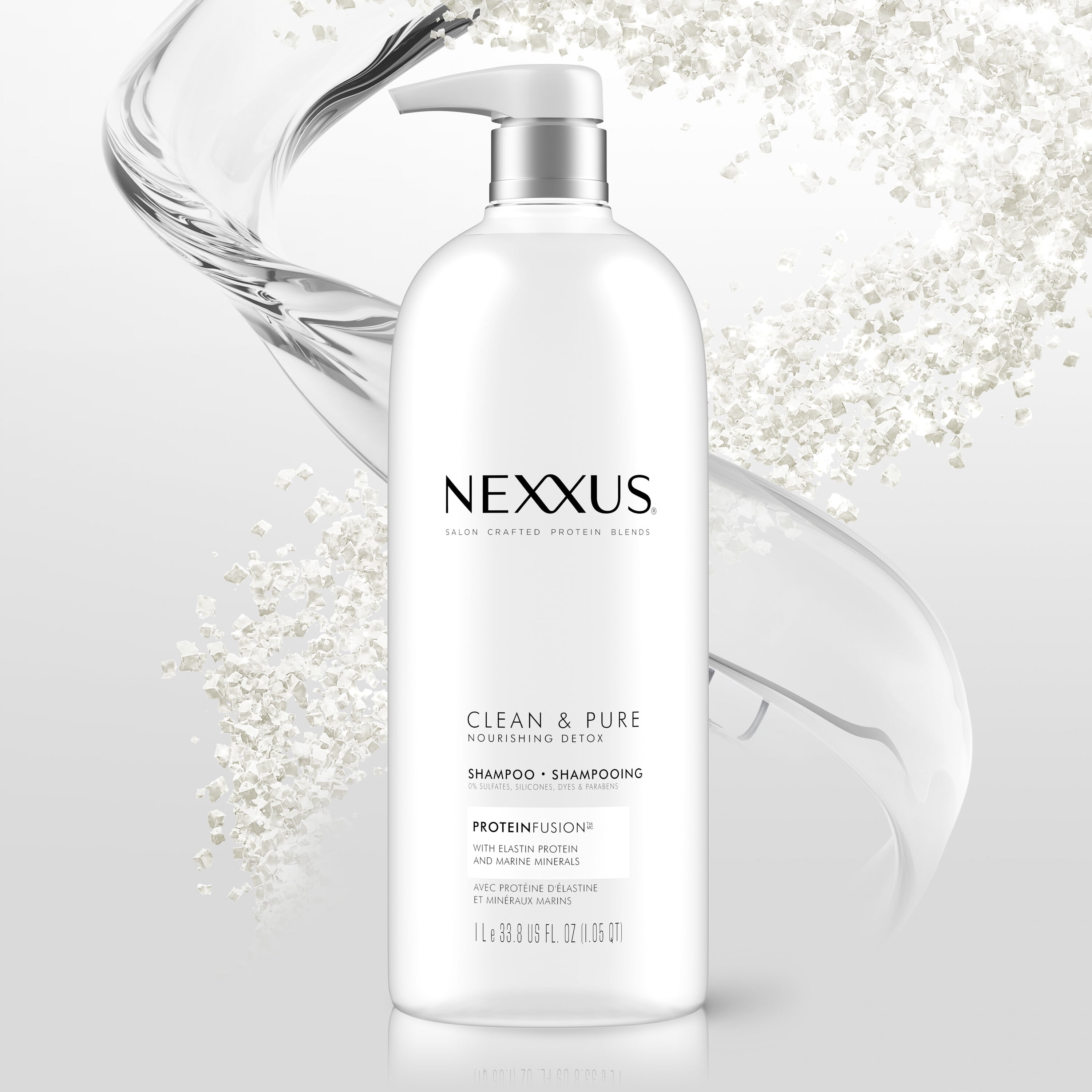 Nexxus Clean and Pure Clarifying Shampoo With ProteinFusion, 13.5 fl oz -  Pay Less Super Markets