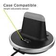 thumbnail image 3 of Google Pixel XL Desktop Charging Dock - Type C Charger (slim case compatible) by Encased (Aluminum/Black), 3 of 6