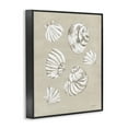 thumbnail image 4 of Stupell Industries Beach Shell Treasures Coastal Painting Black Framed Art Print Wall Art, 16 x 20, 4 of 10