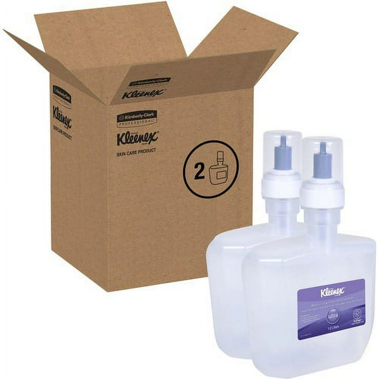 Kleenex Ultra Hand Sanitizer Foam - 33.8 fl oz (1000 mL) - Bacteria Remover - Hand, Skin - Moisturizing - Clear - Dye-free, Quick Drying, Non-sticky, Fragrance-free - 6 / Carton Kleenex Ultra Hand Sanitizer Foam - 33.8 fl oz (1000 mL) - Bacteria Remover - Hand, Skin - Moisturizing - Clear - Dye-free, Quick Drying, Non-sticky, Fragrance-free - 6 / Carton