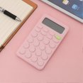 thumbnail image 5 of CHAO Calculadora de color de caramelo que se activa automáticamente y es fácil de leer, calculadora para estudiantes de escuela, niños y niñas, color verde oscuro, 5 of 5