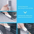 thumbnail image 2 of Grout Cleaner Brush V Shape, Stiff Grout Cleaning Brushes for Tile Floor, Handheld Grout Scrub Brush Set for Shower, Bathroom, Kitchen, Household Use,2 pcs, 2 of 7