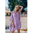 thumbnail image 2 of Ekouaer Swim Cover Up for Women Swimsuit Coverups Bikini Beach Cover Up Pool Beachwear Swimwear, 2 of 5