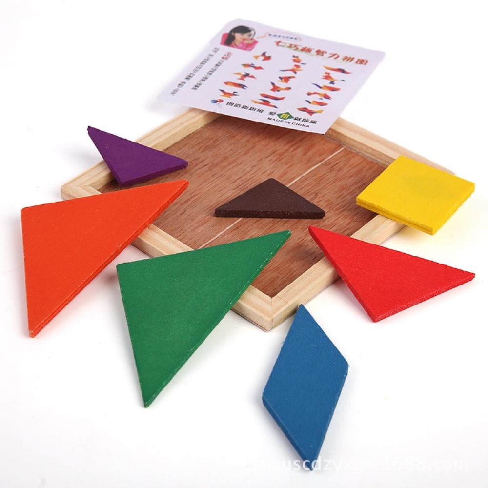 Montez Tangram Wooden Puzzle Educational Toy For Kids - Tangram Wooden  Puzzle Educational Toy For Kids . shop for Montez products in India.