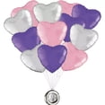 thumbnail image 4 of Amscan Silver Balloon Photo Frame Weight Accessory – 6 Count, 4 of 4