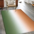 thumbnail image 2 of Bohemian Gradient Sage Green Area Rugs 3x5 ft Modern Minimalist Green Orange Ocean Beach Washable Rug Non Slip Indoor Carpet Absorbent Floor Mat for Living Room Bedroom Dining Room, 2 of 9