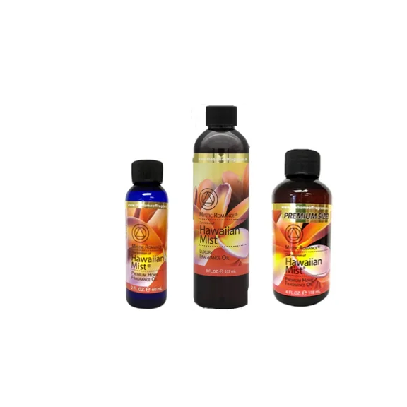 Mystic Romance Premium Home Fragrance Oil Scent HAWAIIAN MIST SET 8FL  4FL 2FL.OZ 427 ML