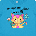 thumbnail image 4 of Inktastic My Aunt and Uncle Love Me with Cute Kitten and Flowers Boys or Girls Baby T-Shirt, 4 of 5