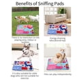thumbnail image 4 of Pet Sniff Pad Dog Snuffle Mat Estera De Alimentación Olor Entrenamiento Aliviar El Aburrimiento Para Interiores Y Exteriores Eigraketly PT001496-01, 4 of 6