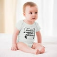 thumbnail image 3 of Daddy's Fishing Buddy - Baby Clothes - Funny Newborn Bodysuit Outfits for Boys And Girls White-style-1 6months, 3 of 7