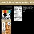 thumbnail image 3 of KIND, Gluten Free, Protein MAX Sweet & Salty Caramel Peanut 20 gram Protein Bars 4 Count  Cardboard Box, 3 of 7