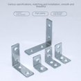 thumbnail image 3 of Conector de esquina del marco de soporte de partición con sujetador tipo L de hierro en ángulo recto de 90 ° con código de ángulo pequeño engrosado, 3 of 4