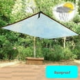 thumbnail image 2 of 7X7 Ft Heavy Duty Waterproof Pvc Transparent Tarpaulin, Ideal For Safeguarding Valuables Against All Weather Conditions, Tear Resistant Uv Stable With Grommets For Easy Setup, 2 of 8