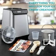 Ivation Compressor Ice Cream Maker Machine, Automatic Instant Cool