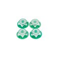 thumbnail image 1 of Xingzhi 4pcs Wear-resistant Wheel Nut Cover Center Caps Hubcap Sleeve Wrench Threaded Rim Good Sealing 1:8 RC Car Green, 1 of 2