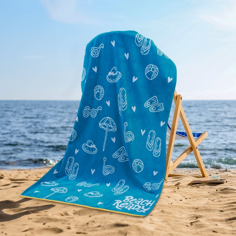 Superior Bahama Cotton Large Oversized Beach Towel, 34