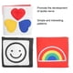 thumbnail image 4 of Libro De Tela, 3PCS Libros Educativos Atractivos Para El Desarrollo Infantil ANGGREK Visual Development Cloth Book, 4 of 8