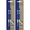 thumbnail image 3 of Parker : Refill for Gel Ink Roller Ball Pens, Medium, Blue Ink, 2/pack -:- Sold as 2 Packs of - 2 - / - Total of 4 Each, 3 of 3