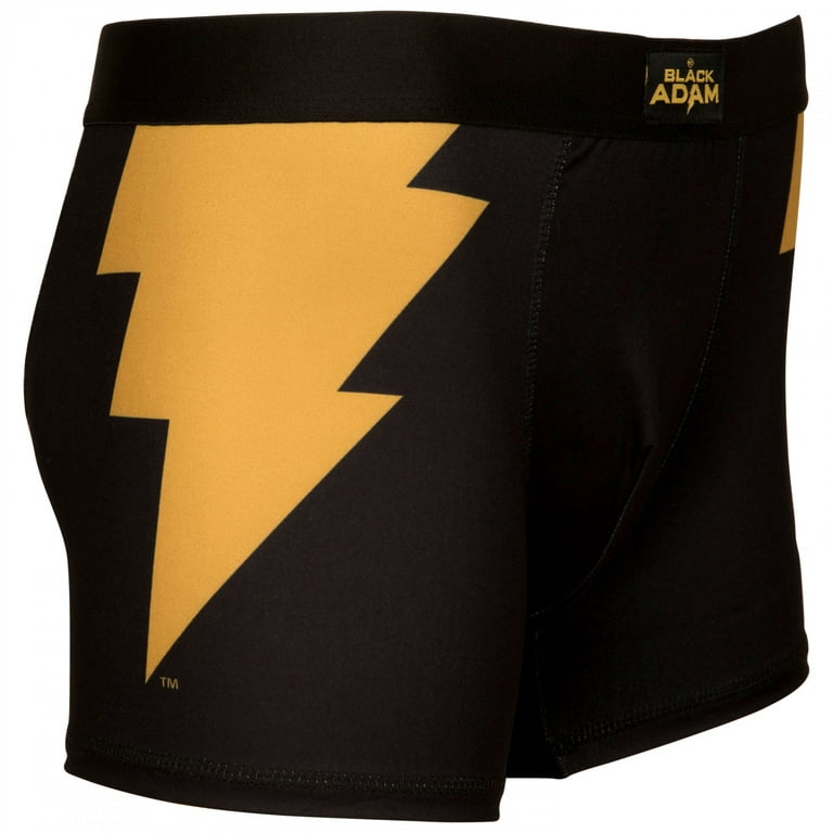 DC Comics Black Adam Logo Men's Underwear Boxer Briefs-Small (28-30)