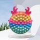 thumbnail image 4 of Bolso cruzado de silicona con burbujas para adultos y niños juguetes Ehuebsd sensoriales para aliviar el estrés y el autismo bolso de hombro individual, 4 of 9