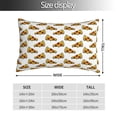 thumbnail image 2 of Kdxio Cotton Pillow Cases Pillowcases,Soft and Breathable Bedroom Pillow Cases-Pizza, 2 of 8
