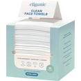 thumbnail image 1 of Toallas faciales XL desechables Cliganic, 50 unidades, hipoalergénicas, 1 of 8