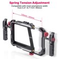 thumbnail image 4 of Ulanzi Lino Phone Cage Video Vlog Rig with Dual Handles, Smartphone Filmmaking Cage for 5.4''–6.7'' Phones (iPhone & Android), 4 of 23