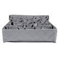 thumbnail image 2 of Cheers.US Sock Drawer Organizer 30 Cell Divider Underwear Organizer, Foldable Fabric Closet Organizer Underwear Storage Boxes for Storing Socks, Belts, Bra, Handkerchiefs, Ties, 2 of 6