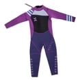 thumbnail image 1 of Traje de neopreno Cola 2,5 mm para niños y niñas Negro + púrpura S, 1 of 8