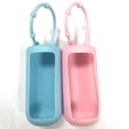 thumbnail image 1 of 4Pcs Random Color Travel Plastic Clear Bottles with Plastic Clear Silicone Sleeve Case Empty Squeezing Containers for Lotion Soap Lotion, 1 of 9